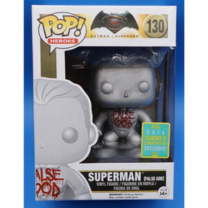 Funko POP! Heroes - Superman #130 [False God] (2016 Summer Convention Exclusive)